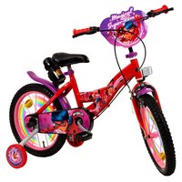 Velo 16 Pouces Vintage Enfant Fille Panier Rose Hollandais à Prix Carrefour