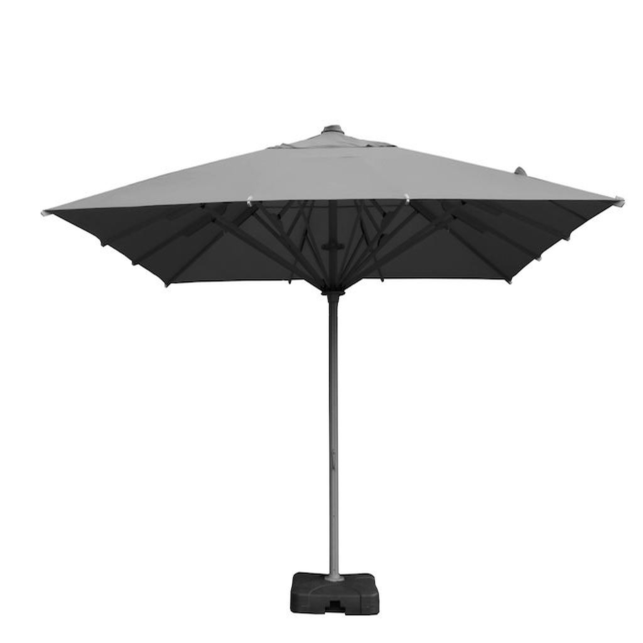 Proloisirs Parasol droit - 5x5 - Chine Foncé