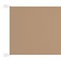 Voir la diapositive 2 : VIDAXL Auvent vertical Taupe 60x360 cm Tissu oxford