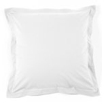 Home collection Taie Oreiller Percale De Coton - Percale Blanc. Coloris disponibles : Vert, Beige, Blanc