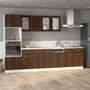 Voir la diapositive 3 : VIDAXL Armoire de plancher a tiroir Chene marron 40x46x81,5 cm