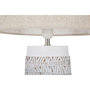 Voir la diapositive 2 : Paris Prix Lampe à Poser en Résine  Nairobi  60cm Blanc & Naturel