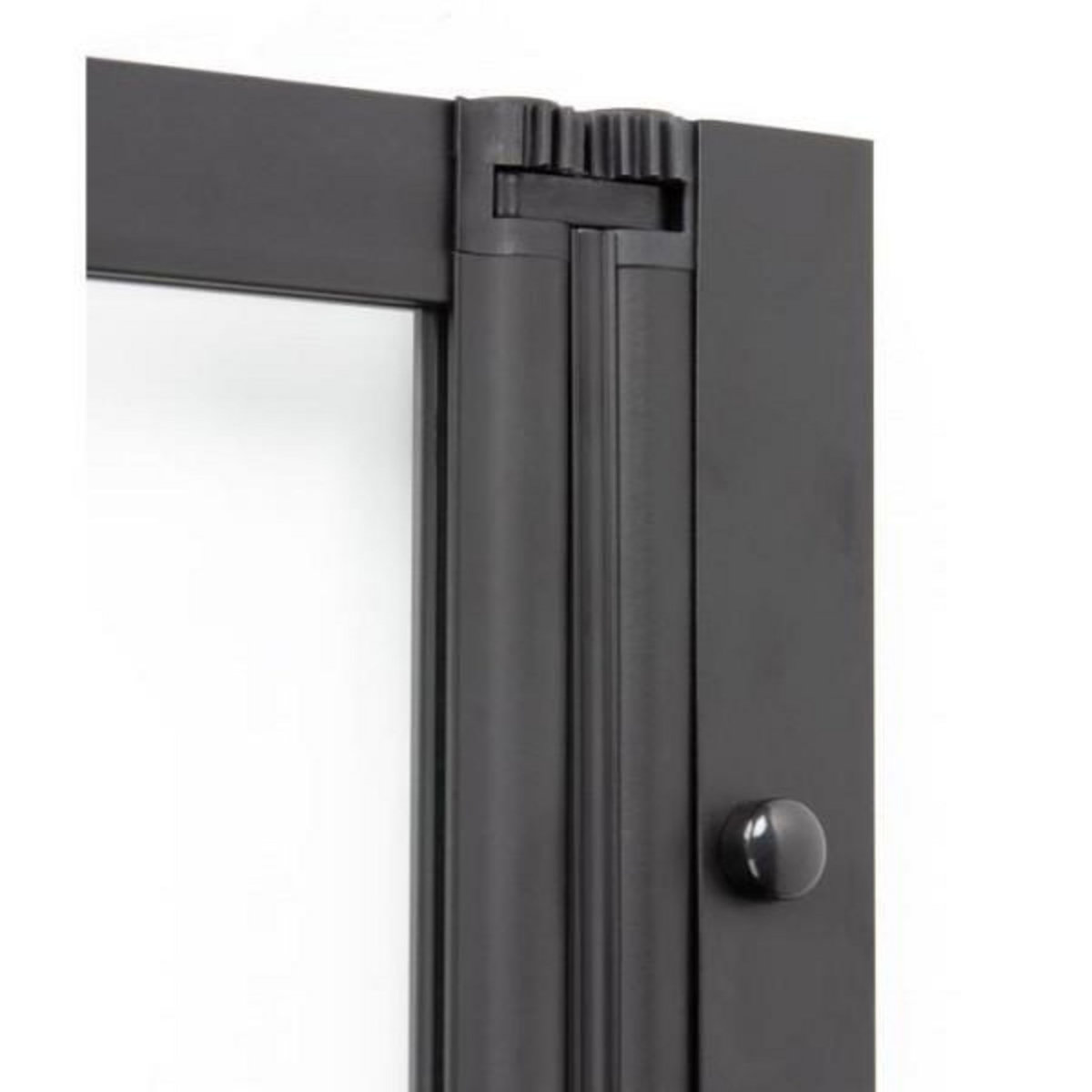 GELCO Pare Baignoire 4 volets - GELCO - LEXIA Noir - 110 x 140