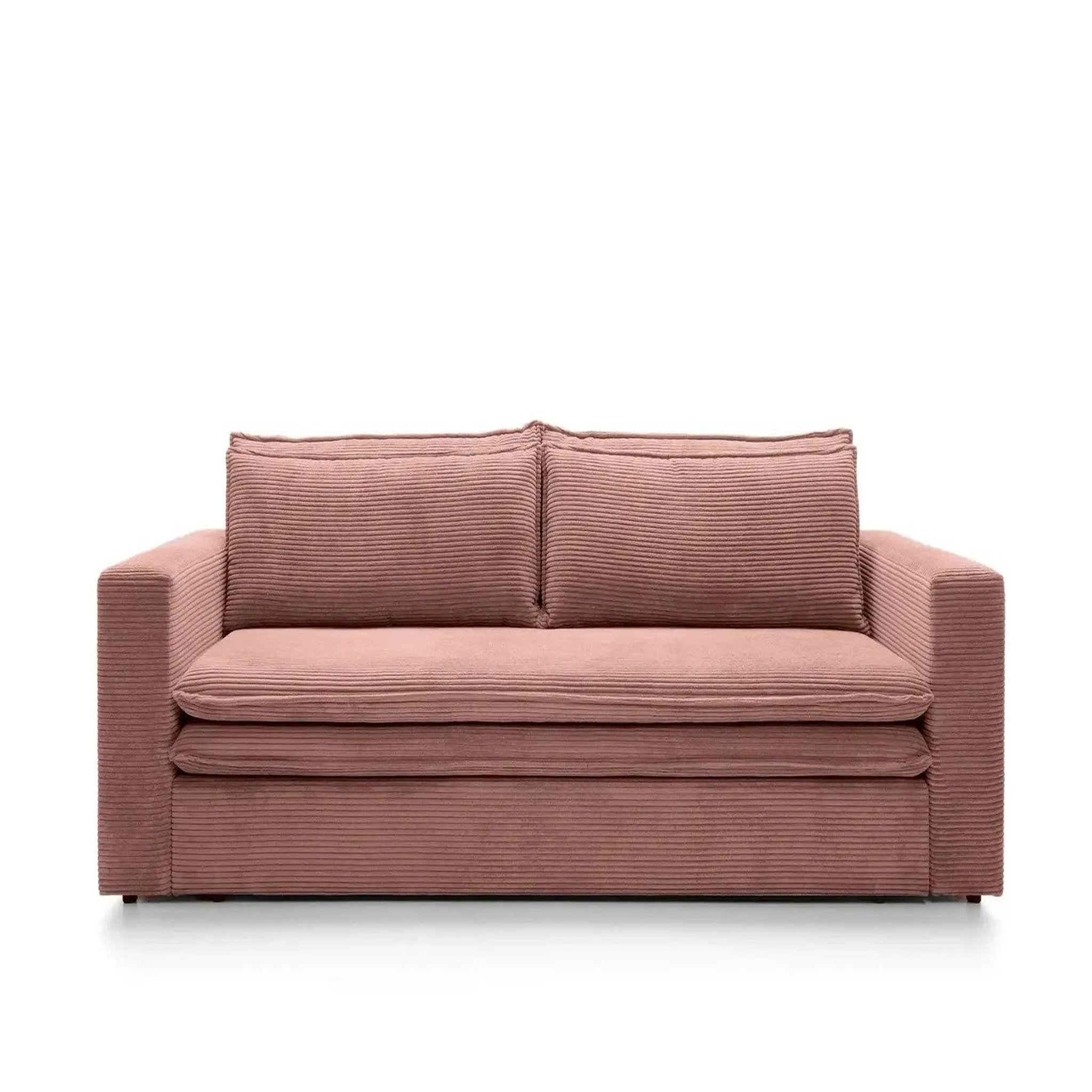Voir la diapositive 1 : CASANOVA PARIS Oscar plus - canapé droit convertible velours côtelé 3 places