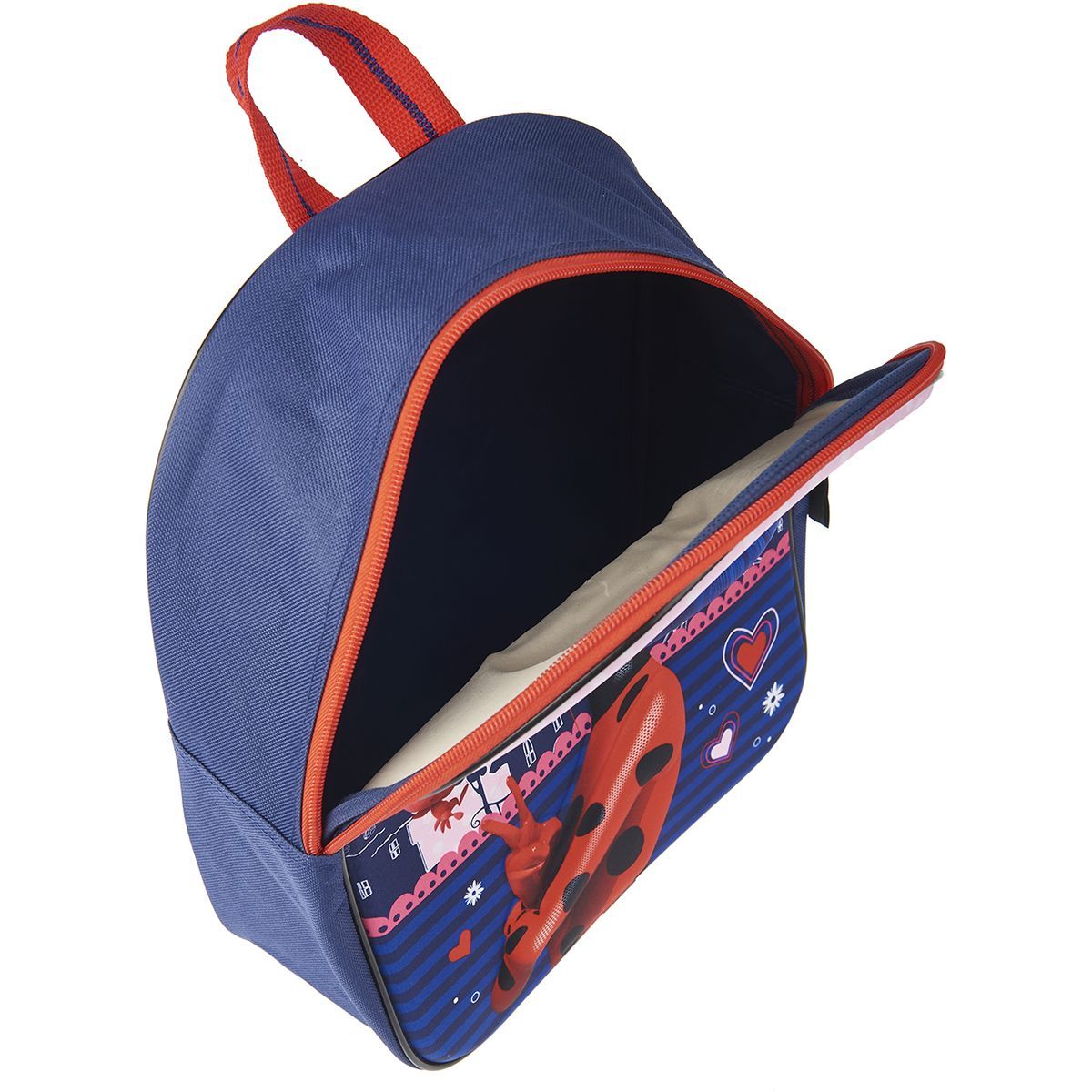 Sac maternelle 3D bleu et rouge MIRACULOUS