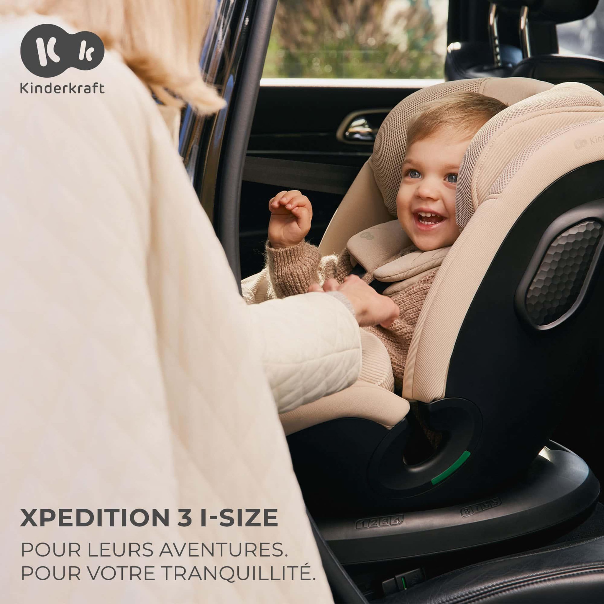 Voir la diapositive 2 : KINDERKRAFT Siege auto xpedition 3 i size pratique confortabl