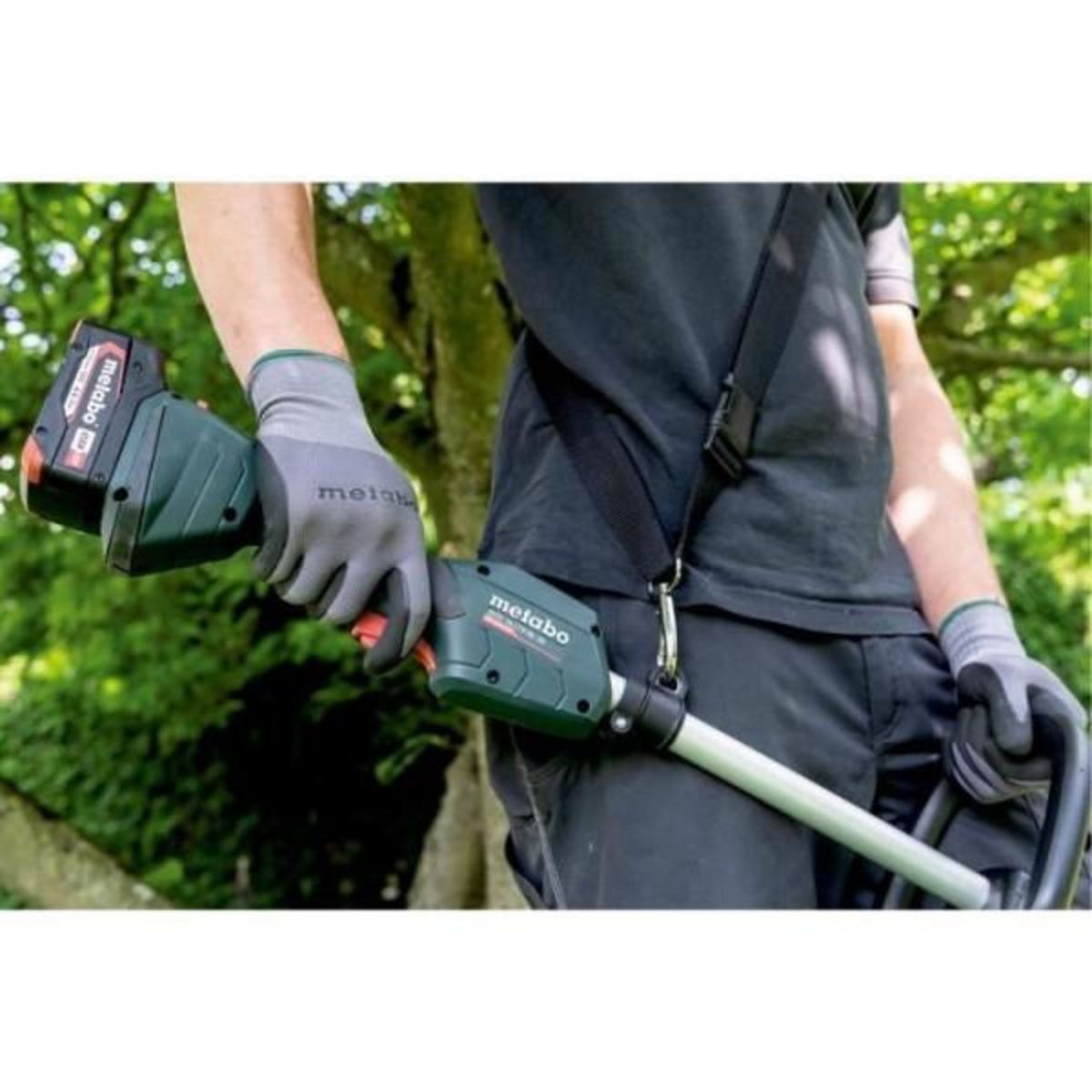 METABO Coupe bordure sans fil - METABO - RTD 18 LTX BL 30 - Moteur Brushless - Changement de fil rapide