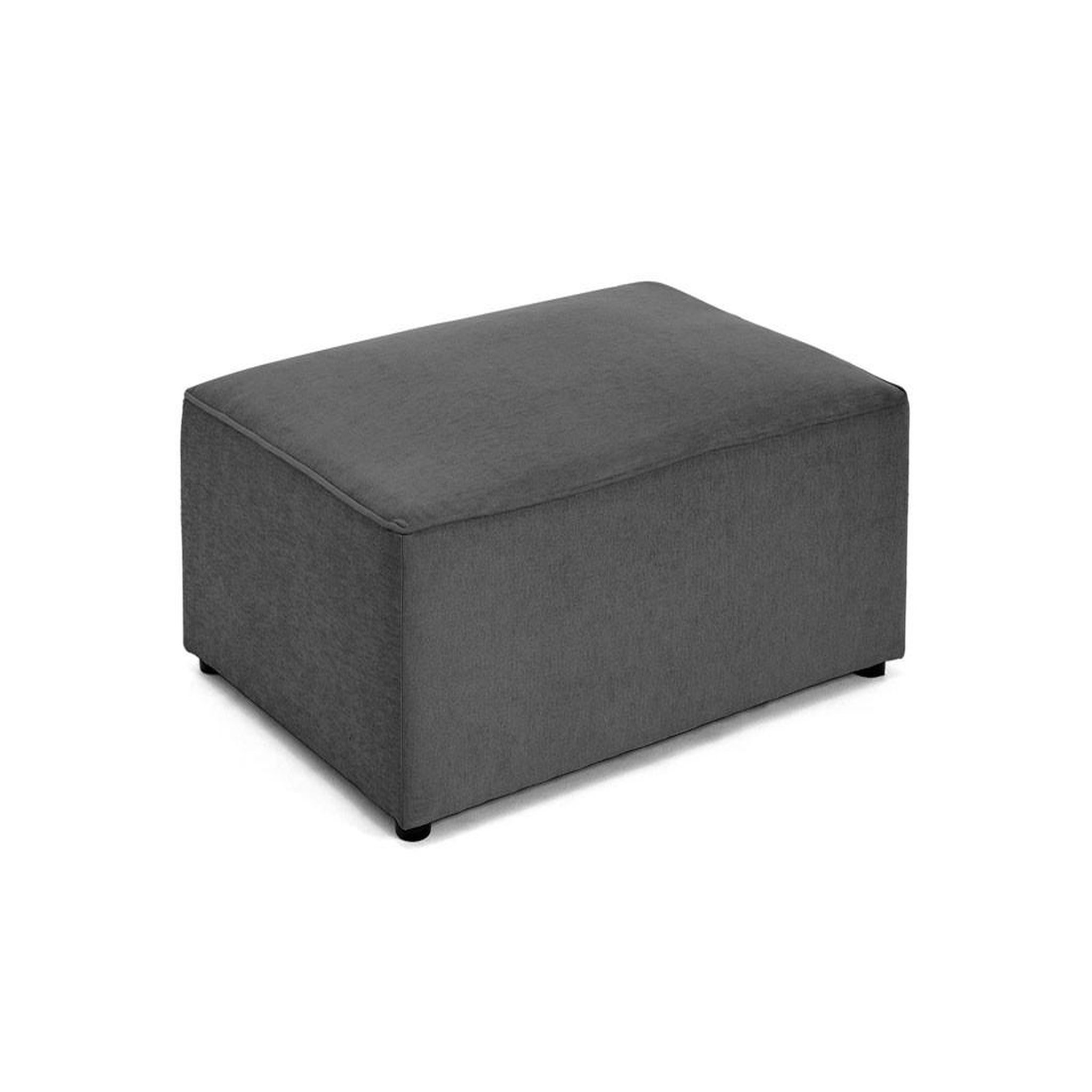 Voir la diapositive 2 : BEST MOBILIER Topaze - pouf - en tissu
