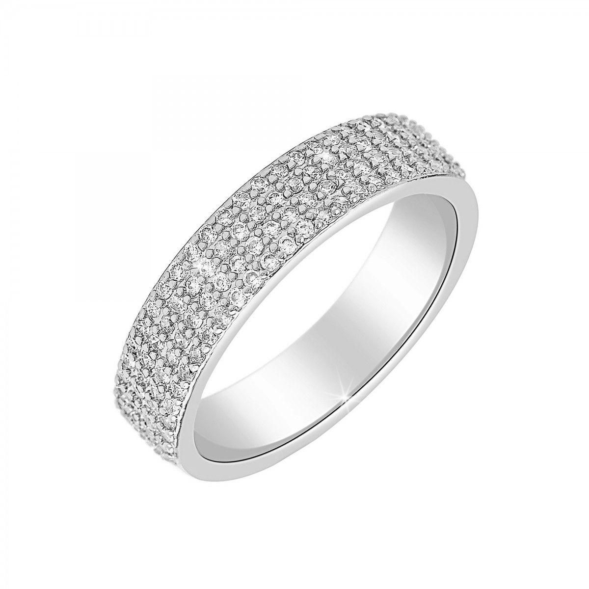 SC CRYSTAL Bague taille 56 SC Crystal ornée de Zirconium