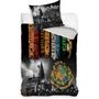 Voir la diapositive 1 : Home collection Parure housse de couette 140x200cm 100%coton 57fils harry potter ecole