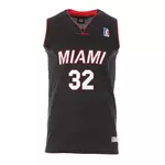  Miami Maillot de basket Noir Homme Sport Zone Miami 32. Coloris disponibles : Noir