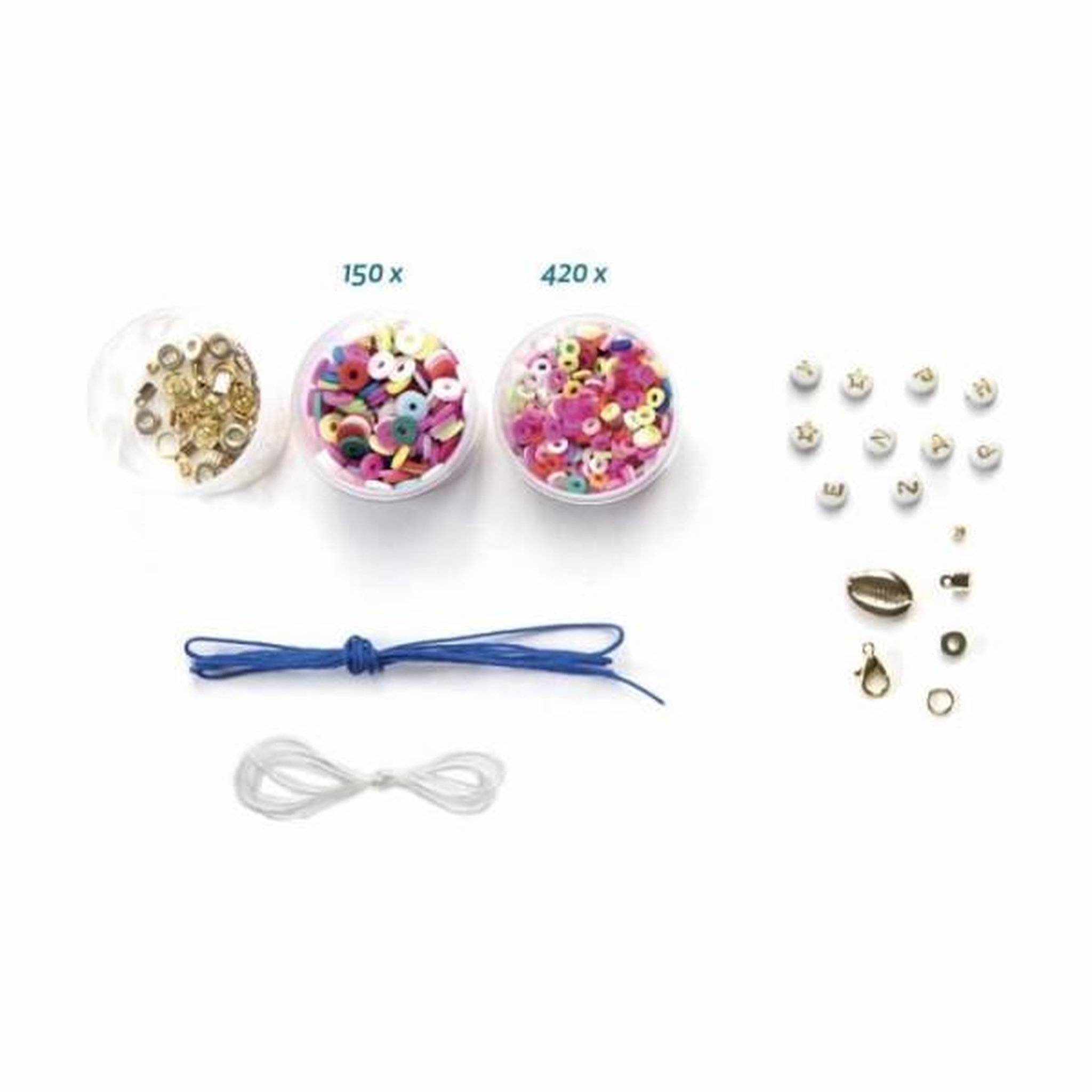 Voir la diapositive 3 : SYCOMORE SYCOMORE - CRÉE 7 BRACELETS HEISHI COBALT