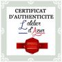 Voir la diapositive 3 : L'ATELIER D'AZUR Boucles d'Oreilles Créoles - Or Tricolore - Femme