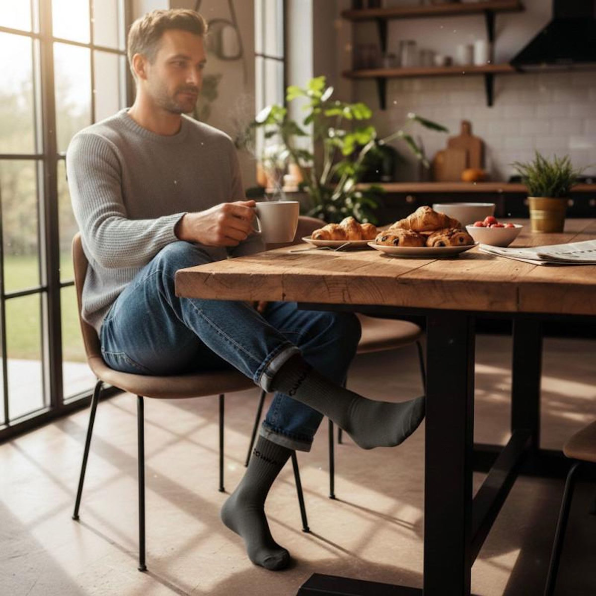 OZABI OZABI Chaussettes Homme Message Humoristiques