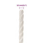 Voir la diapositive 6 : VIDAXL Corde de travail Blanc 10 mm 250 m polypropylene