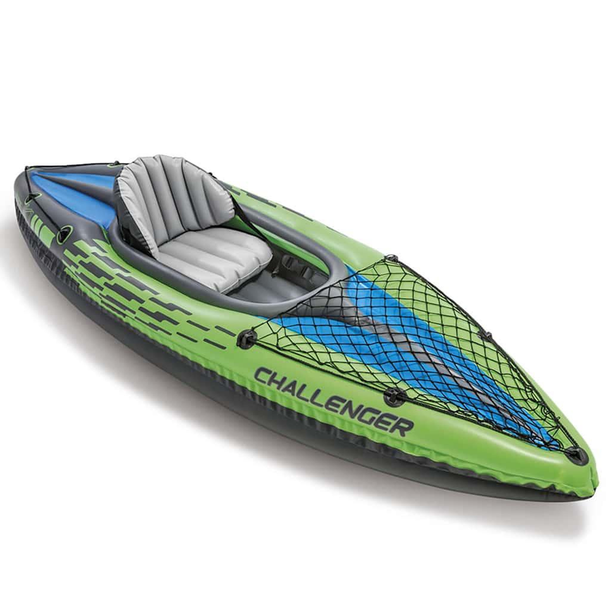 Voir la diapositive 4 : INTEX Intex kayak gonflable challenger k1 274 x 76 x 33 cm 68305np