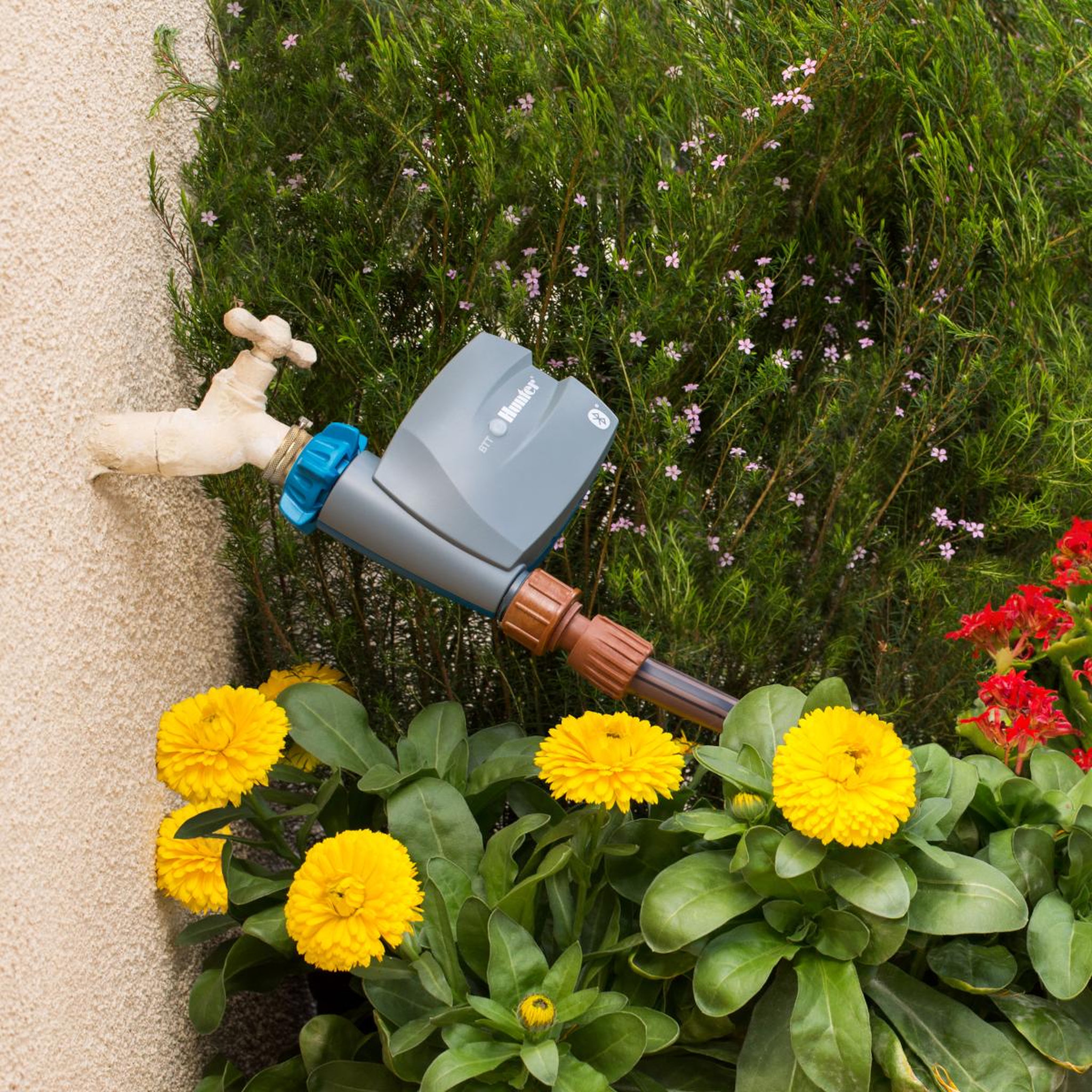 Voir la diapositive 2 : Hunter Minuteur de robinet bluetooth 1 zone - btt-101