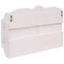 Voir la diapositive 5 : VIDAXL Porte-manteau mural Blanc 50x10x34 cm Bois