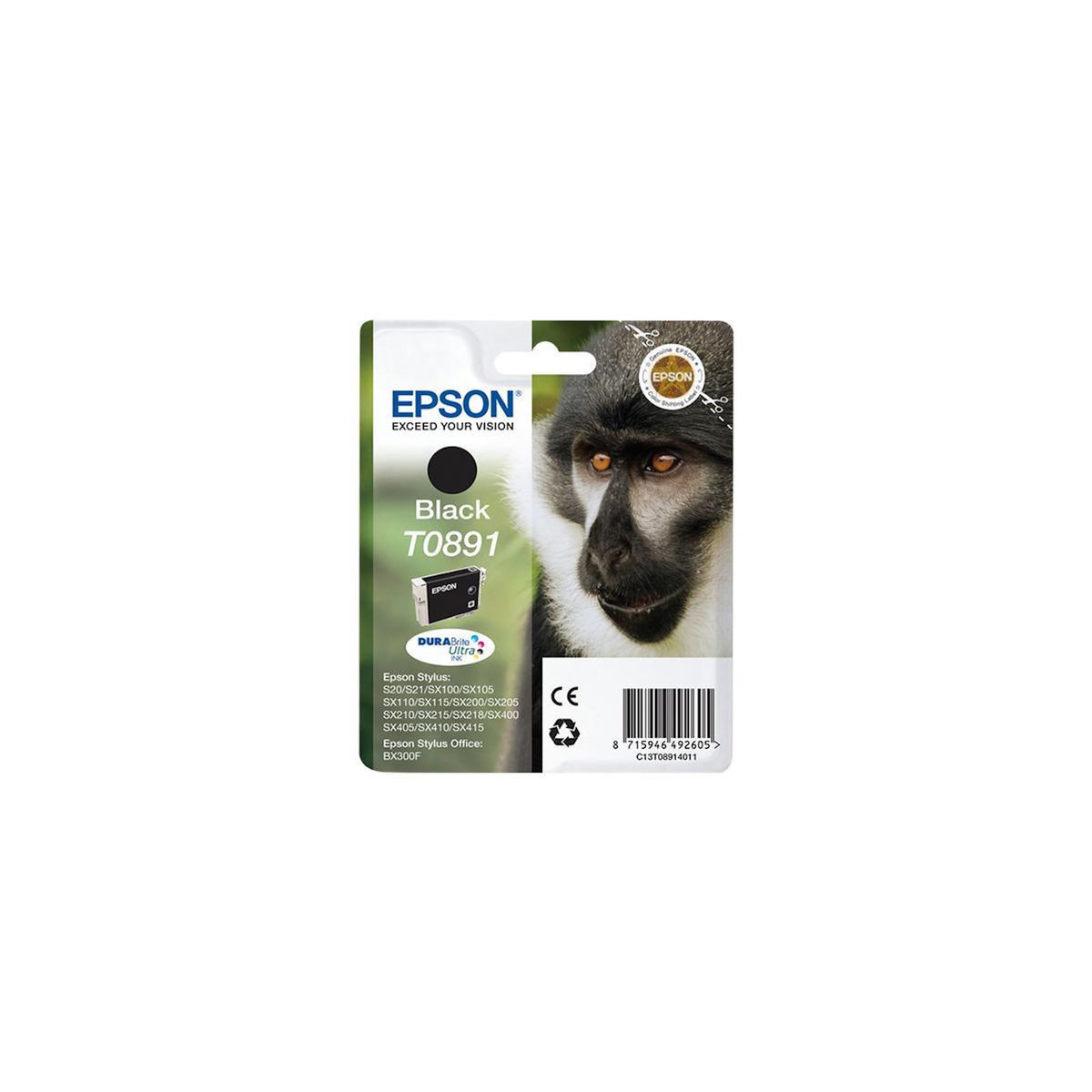 Epson Epson T0891 Singe Cartouche dencre Noir