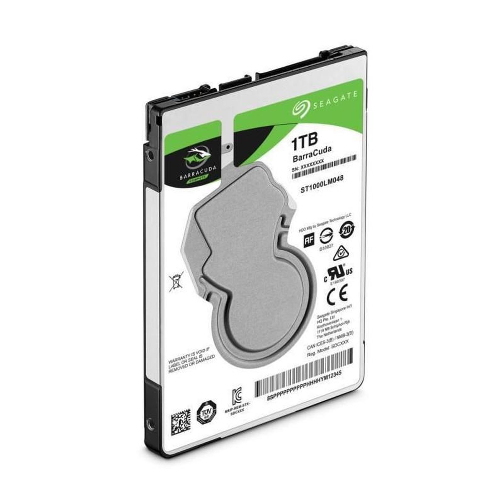 Voir la diapositive 4 : Seagate SEAGATE - Disque dur Interne - BarraCuda - 1To - 5 400 tr/min - 2.5 ST1000LM048