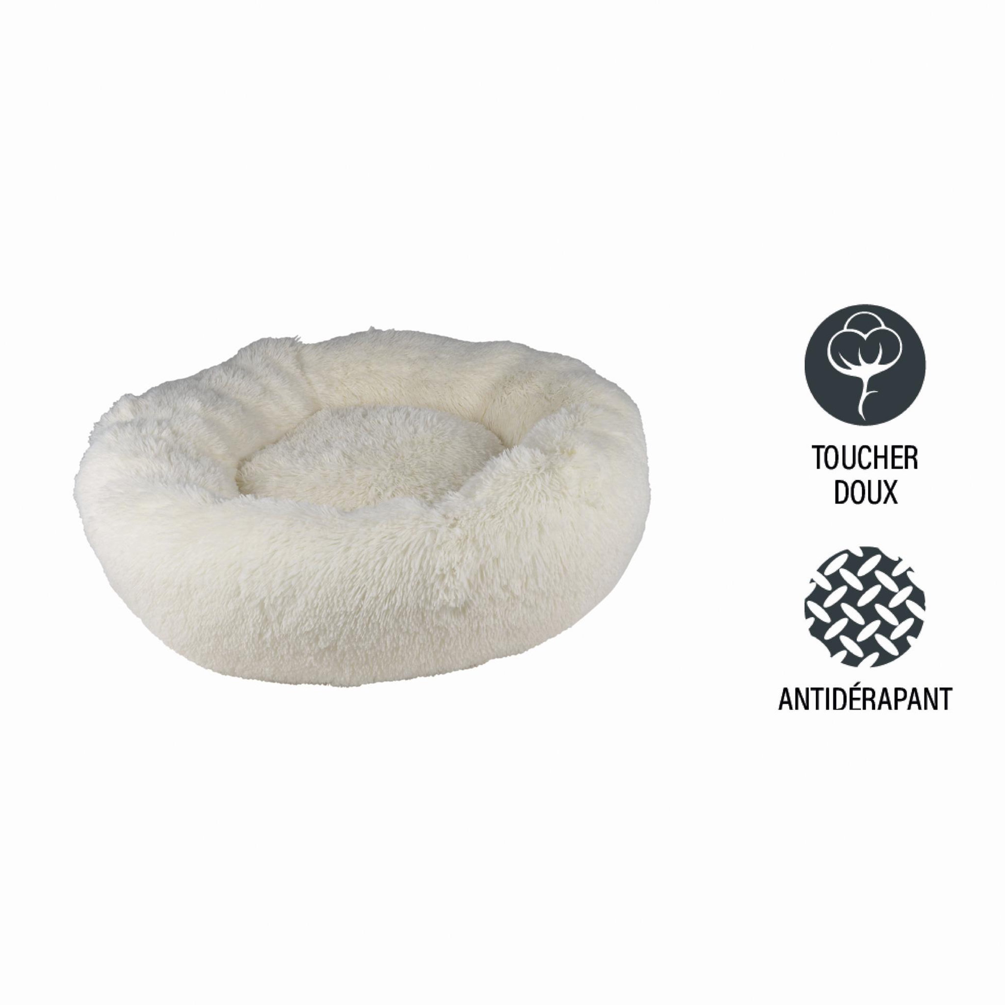 Voir la diapositive 6 : Eden Coussin rond chat ou chien relax