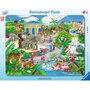 RAVENSBURGER Puzzle cadre 45 pièces - Visite au zoo