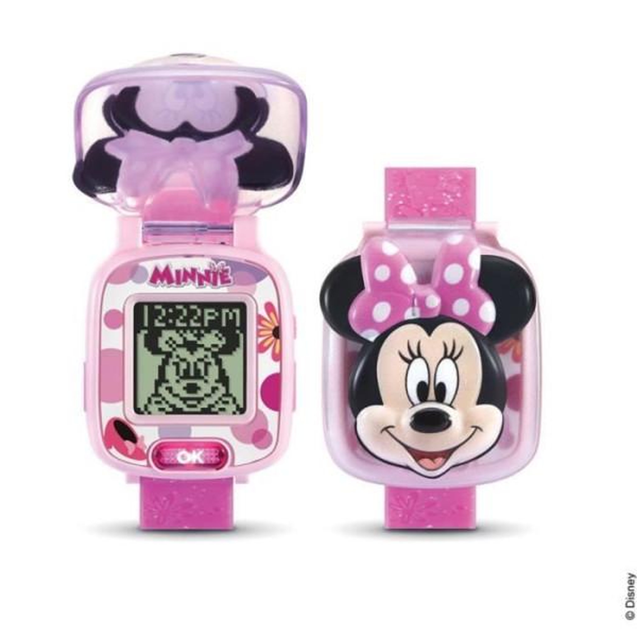 Voir la diapositive 4 : VTECH Montre-Jeu Interactive de Minnie - VTECH - Rose - Pour Enfant de 3 Ans et Plus