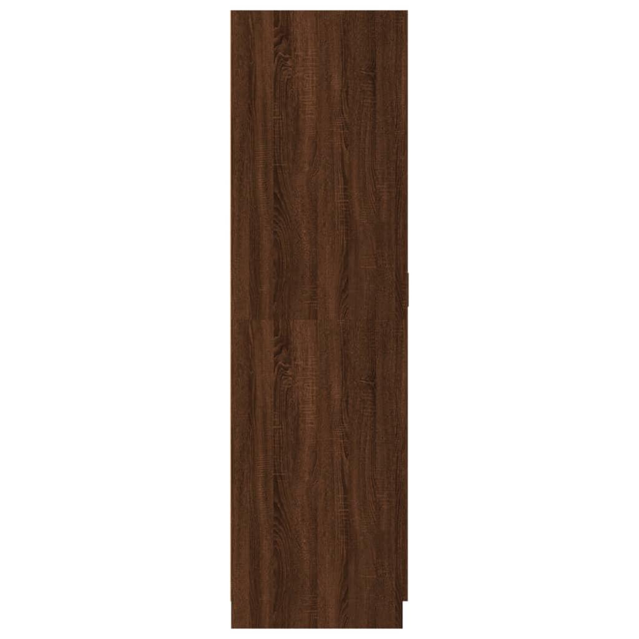 Voir la diapositive 4 : VIDAXL Garde-robe Chene marron 80x52x180 cm Bois d'ingenierie