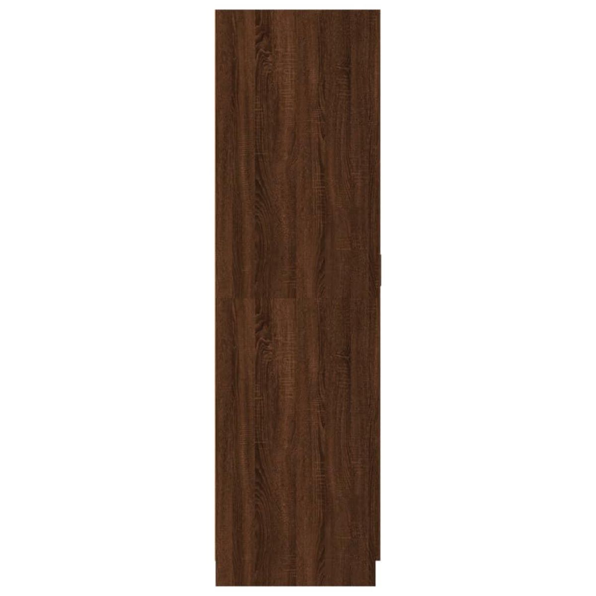 VIDAXL Garde-robe Chene marron 80x52x180 cm Bois d'ingenierie
