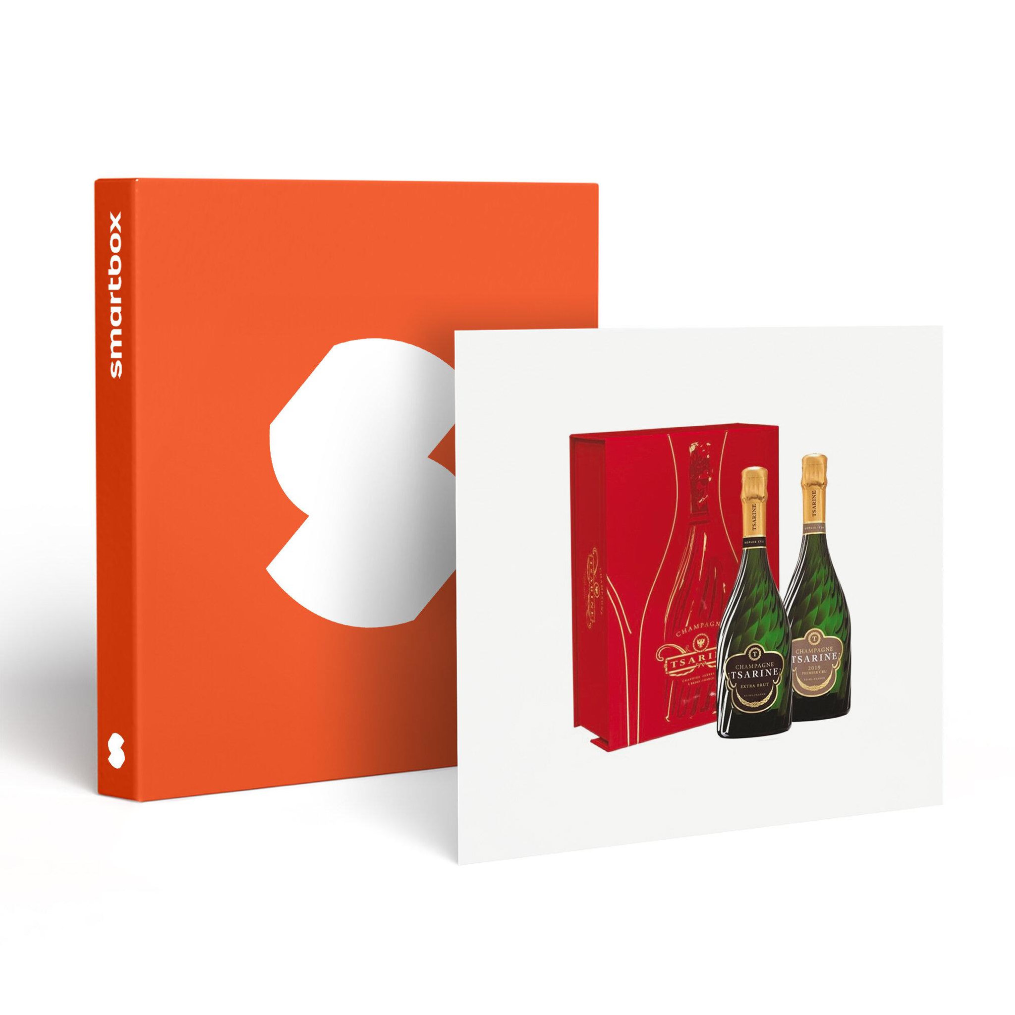 Smartbox Coffret 2 bouteilles de champagne tsarine - coffret cadeau gastronomie
