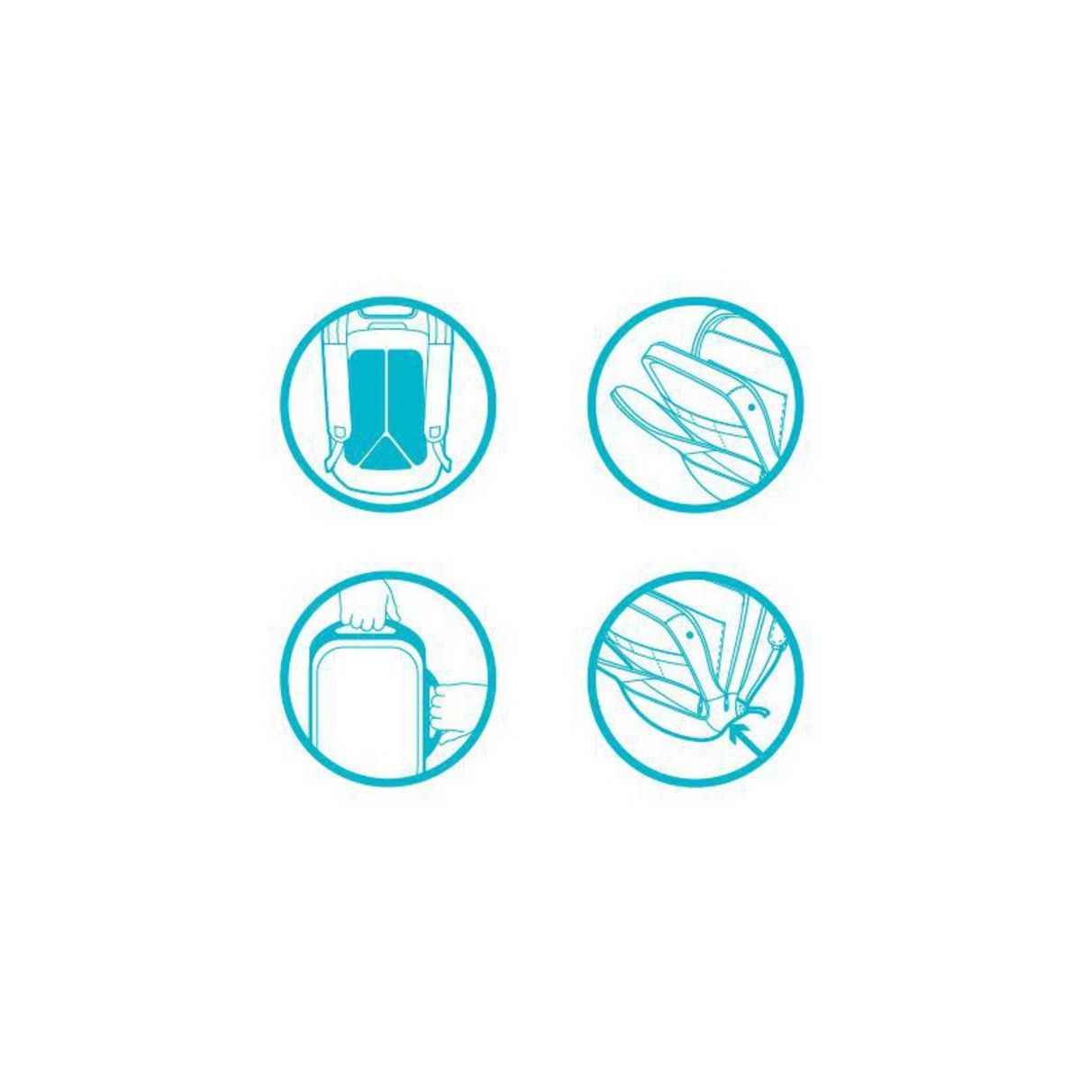 QiLive Sacoche ordi portable Sac à Dos  Q.9595