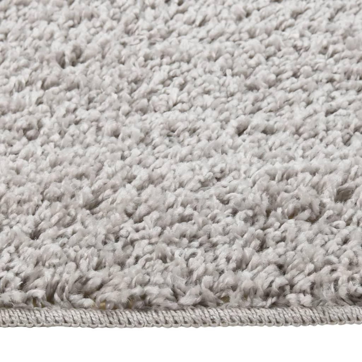 VIDAXL Tapis shaggy antiderapant Gris clair 80x150 cm