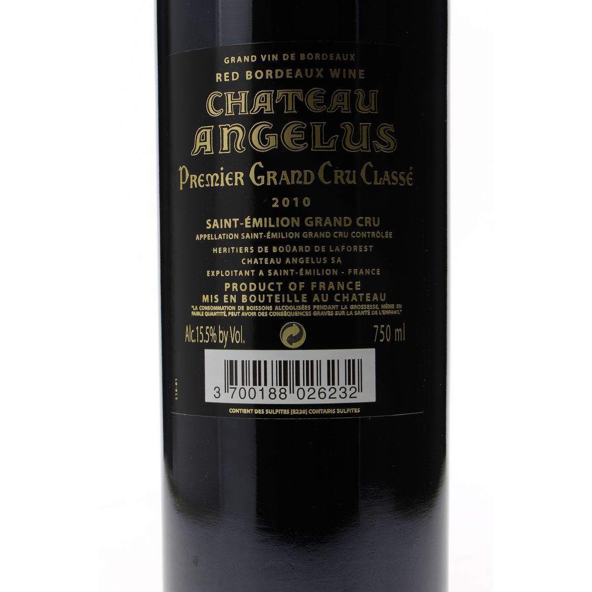 Château Angelus Saint-Emilion Grand Cru ClasséRouge 2011