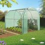 Voir la diapositive 1 : Jardikt Serre de jardin 3x2m - 4 saisons Zip 3 arceaux 130 gr