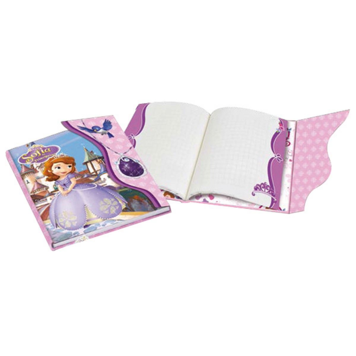 Carnet d'activités avec fermeture magnétique Princesse Sofia - Disney