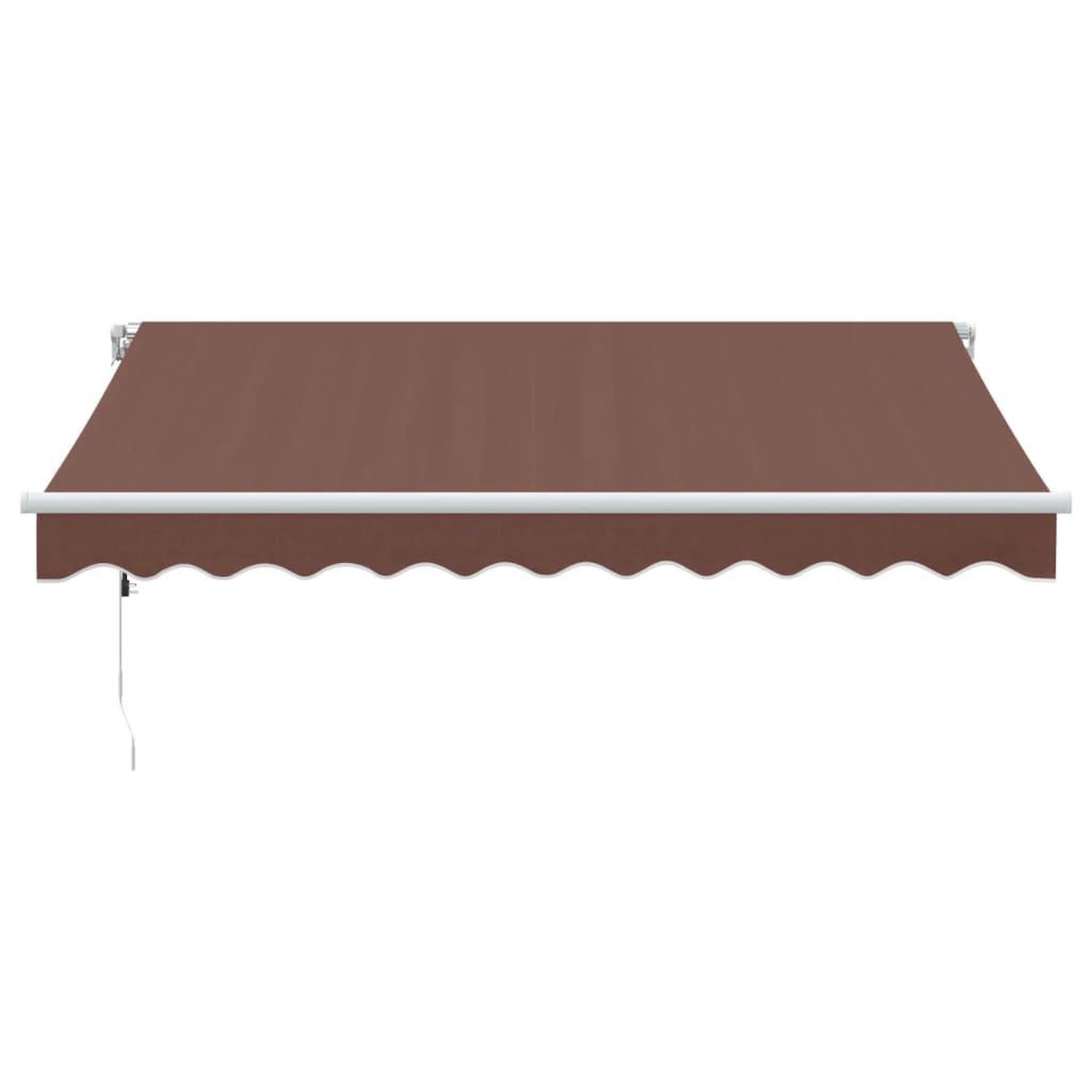 Voir la diapositive 4 : VIDAXL Auvent retractable automatique avec LED marron 300x250 cm