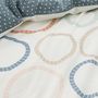Voir la diapositive 2 : TODAY Parure housse de couette imprimé coton 57 fils GABIN