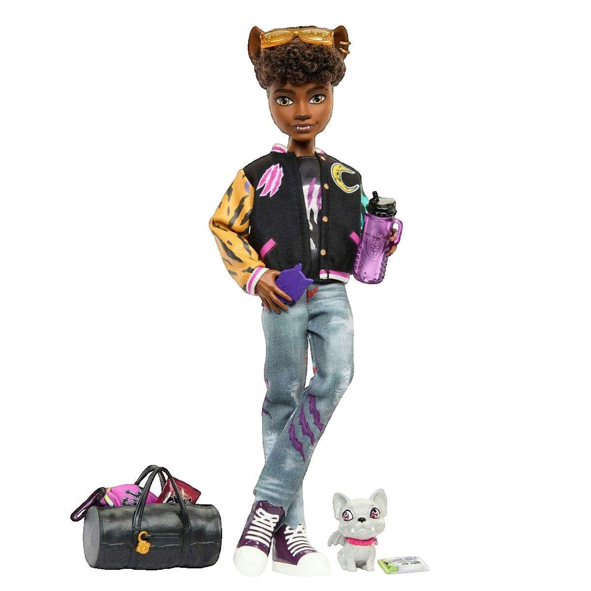 Voir la diapositive 2 : MATTEL Poupée Mattel Clawd Wolf Monster High articulée 29 cm
