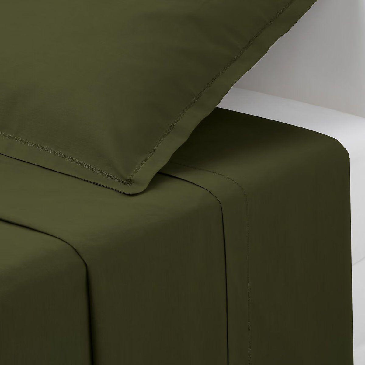 ATMOSPHERA Drap Plat  Intérieur  180x290cm Kaki