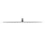 Voir la diapositive 4 : VIDAXL Tete de douche plongeante carree en acier inoxydable 40x40 cm
