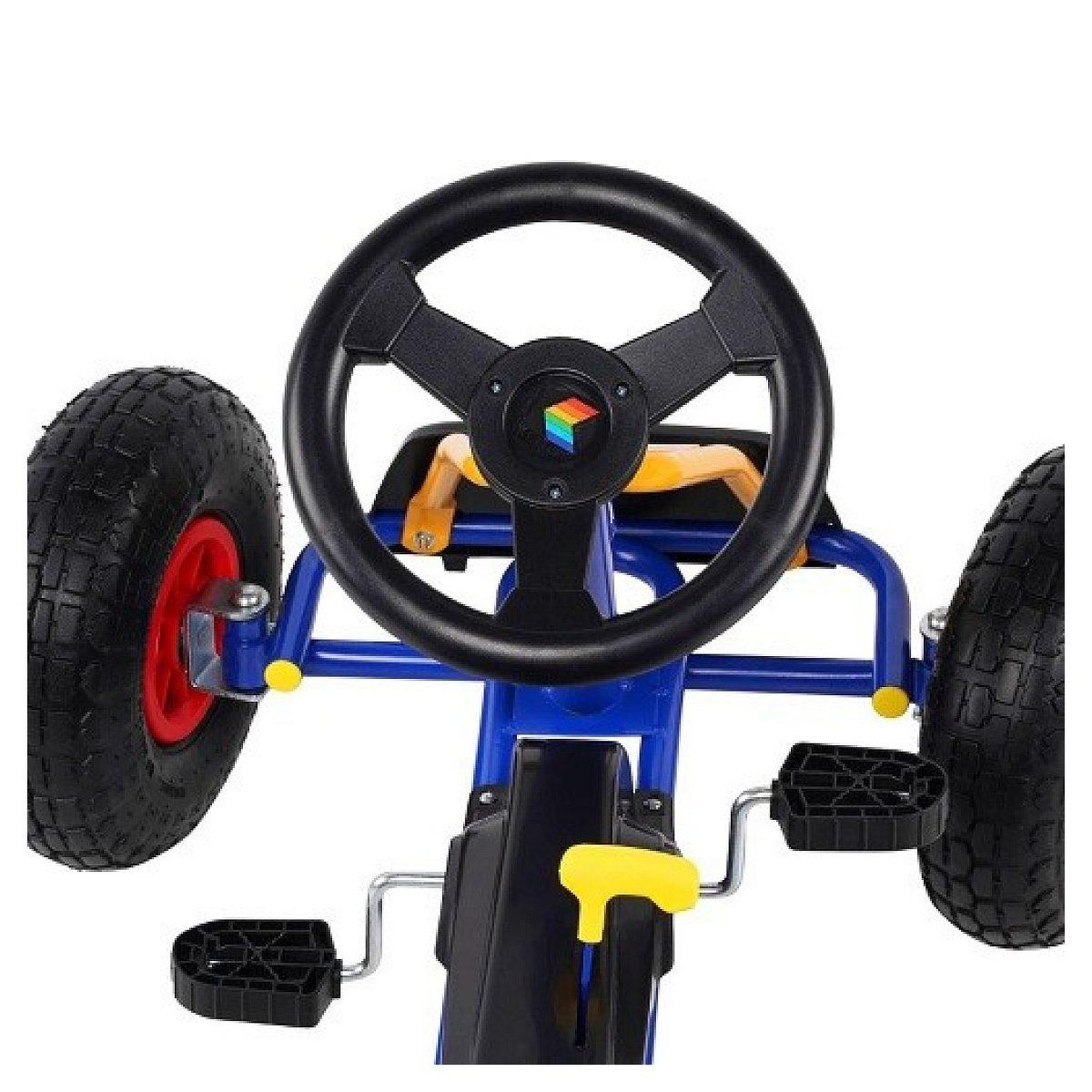 Voir la diapositive 4 : Kettler Kart à pédales retro bleu