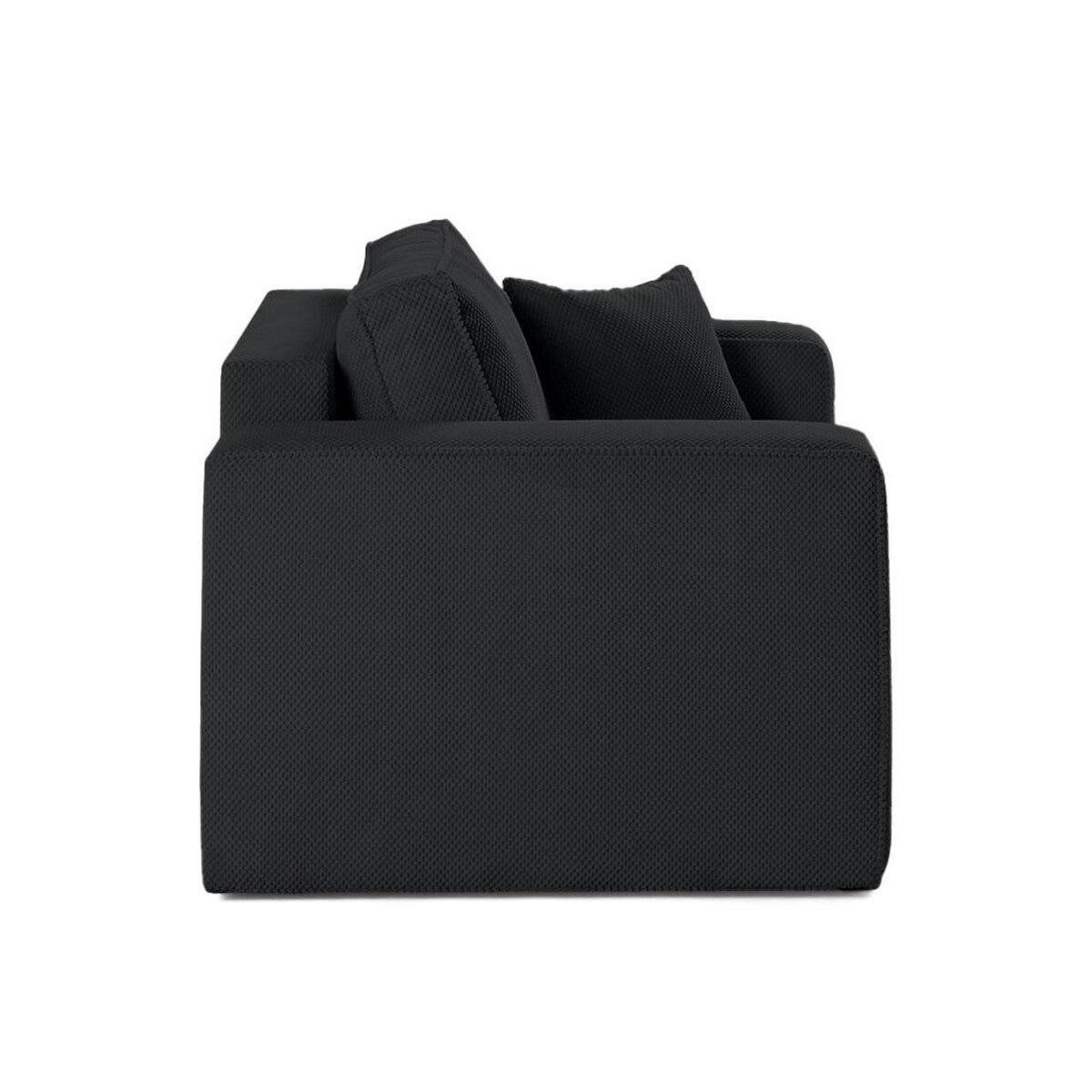 BEST MOBILIER Topaze - fauteuil - en velours texturé