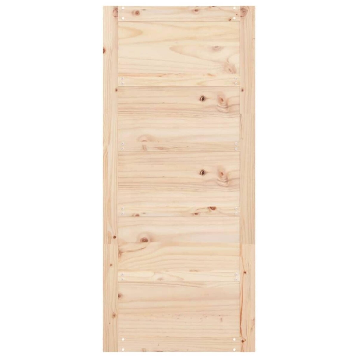 VIDAXL Porte de grange 90x1,8x204,5 cm Bois massif de pin