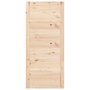 Voir la diapositive 5 : VIDAXL Porte de grange 90x1,8x204,5 cm Bois massif de pin