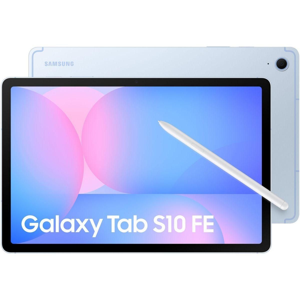Samsung Tablette Android Galaxy Tab S10FE Wi-Fi 128Go Bleu