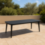 Voir la diapositive 2 : CONCEPT USINE Table extensible gris anthracite ATLANTIC