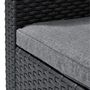 Voir la diapositive 4 : ALLIBERT by KETER Fauteuil de jardin avec coussin - en résine - Allibert by KETER - SanRemo - Gris graphite