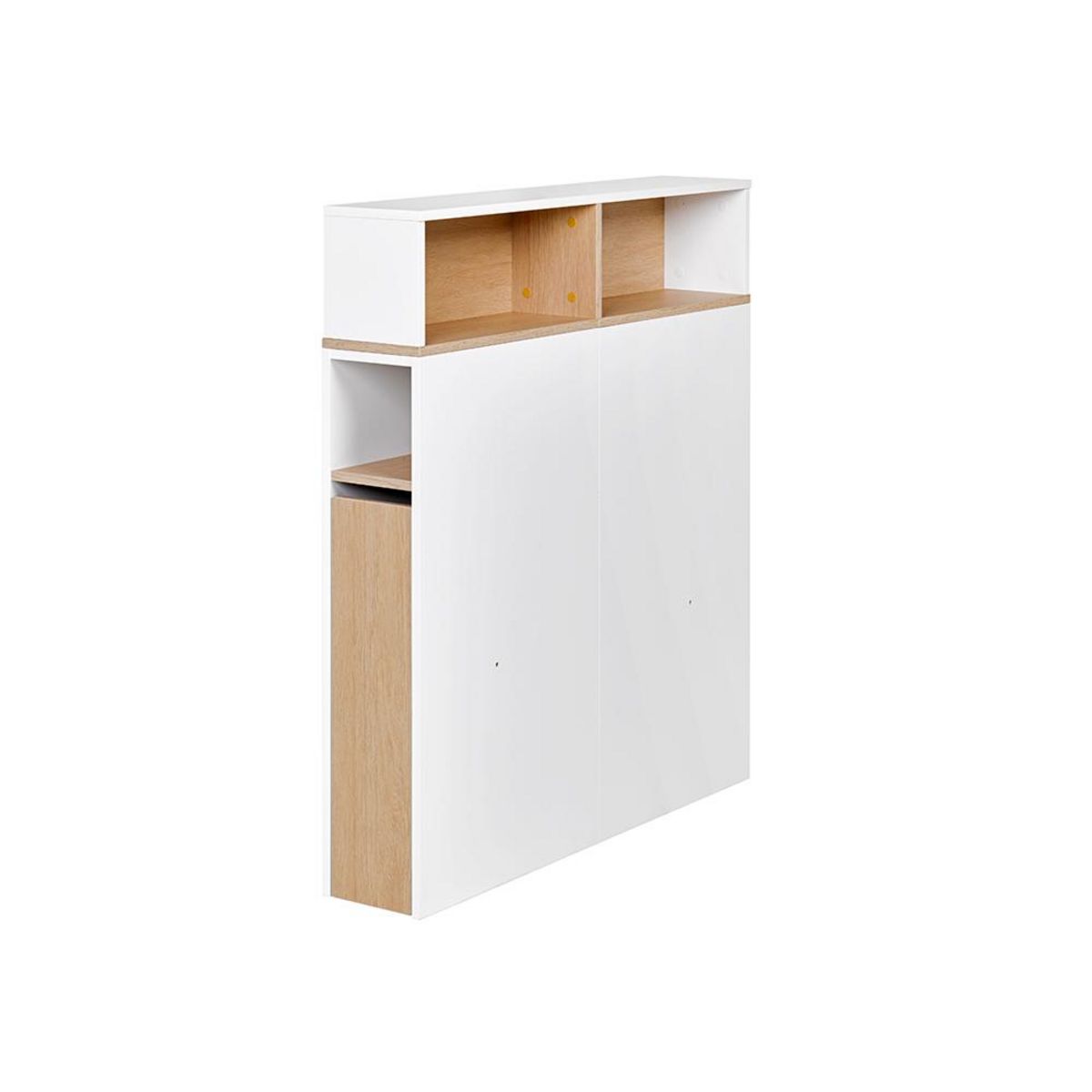 JUNIOR PROVENCE Tête de lit simple pour lit LAMI avec rangements haut