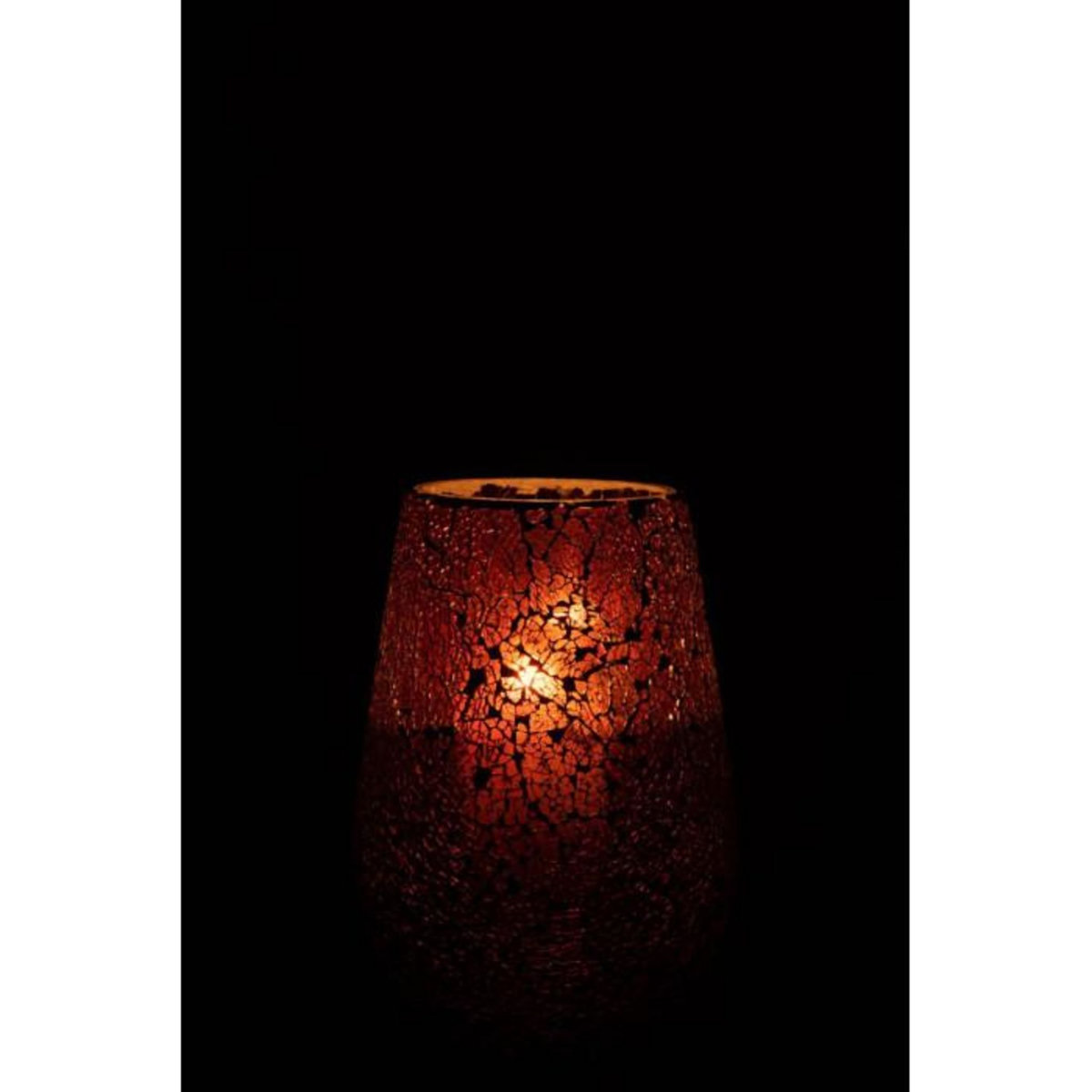 Paris Prix Photophore en Verre  Ali  26cm Marron