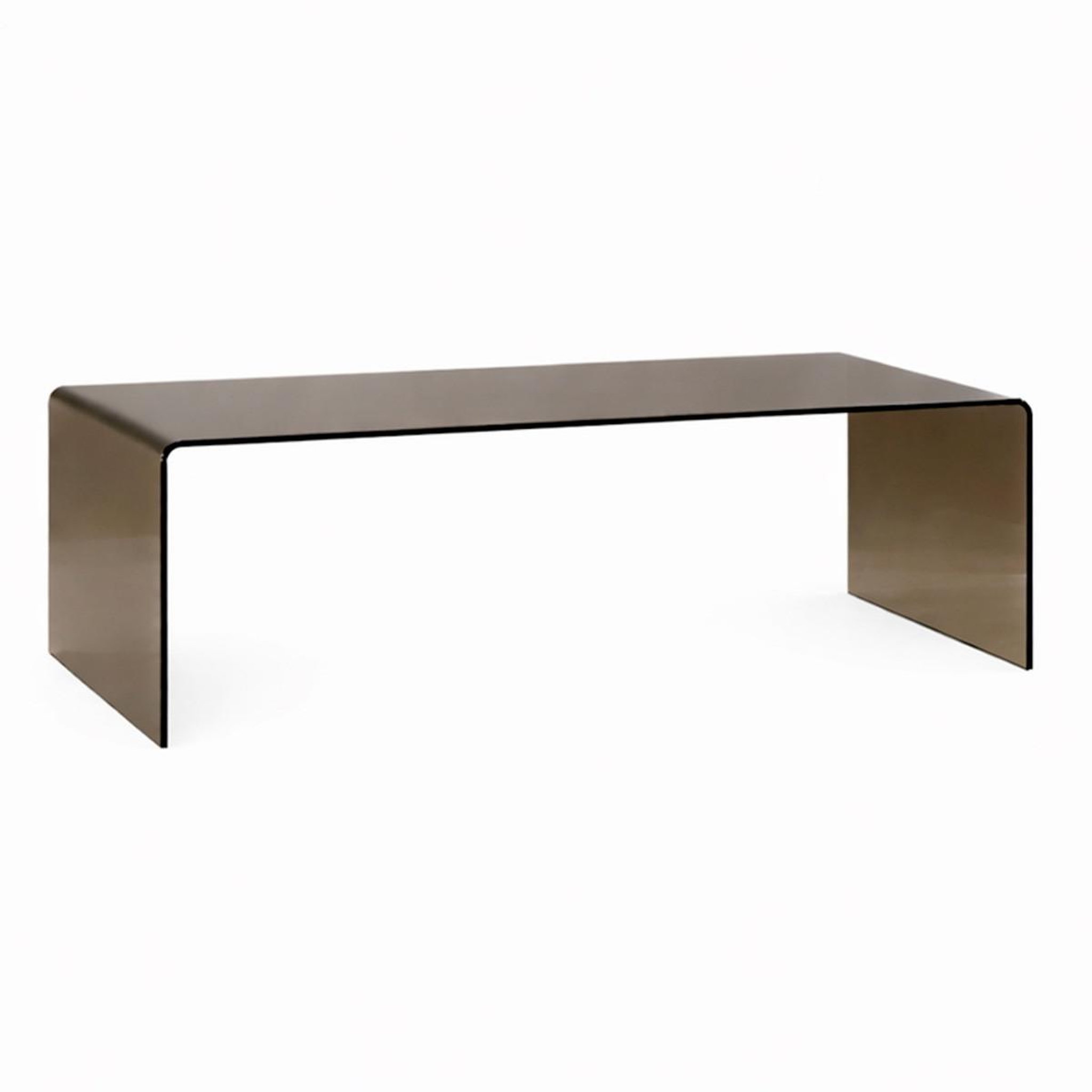 Paris Prix Table basse en verre  telemark  120cm marron
